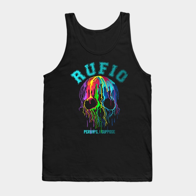 Rufio Therapy Rap Tank Top by NEW ANGGARA